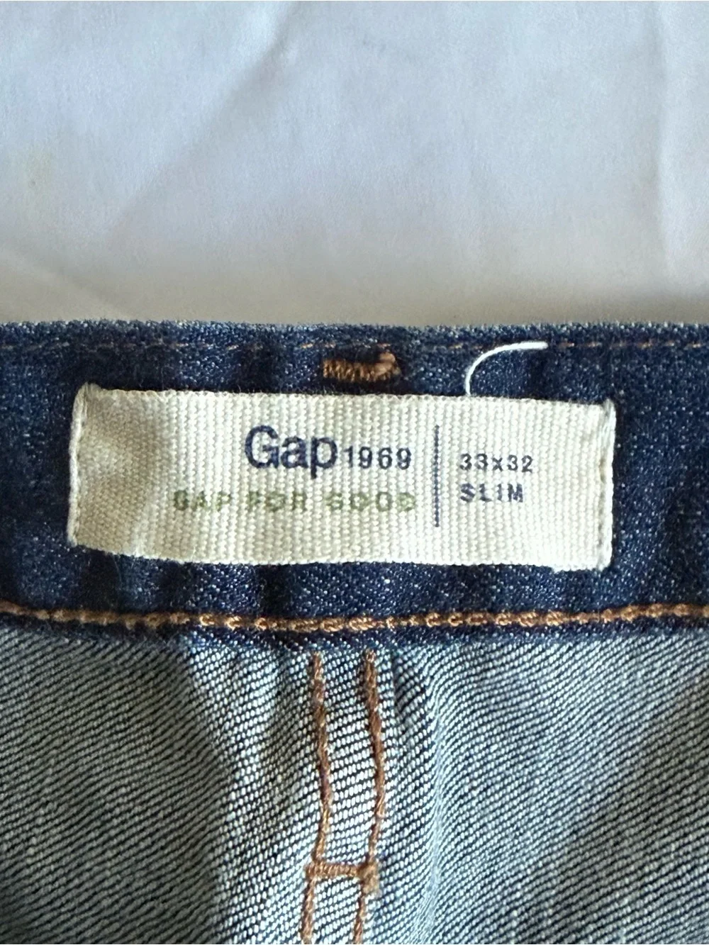 GAP Men's Indigo Straight Jeans